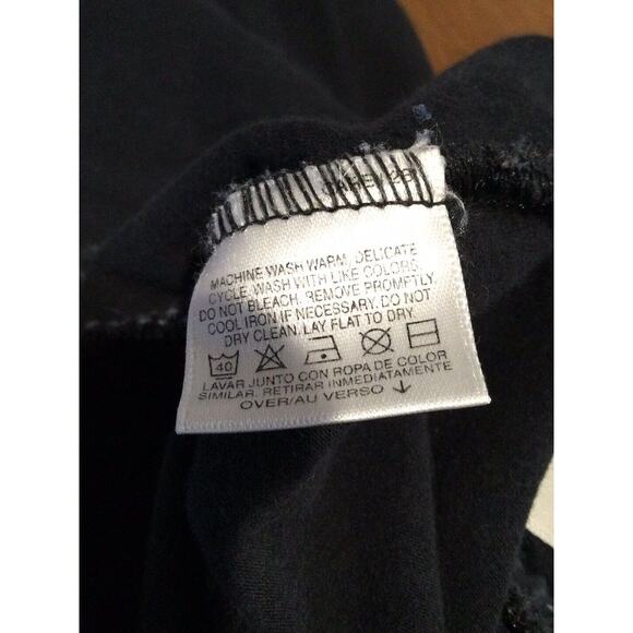 Elisabeth by Liz Claiborne Black Elastic Waist Cotton Pant Size 2 - Picture 8 of 13